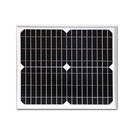Monokristal Fotovoltaik 10W Güneş Modülü Paneli